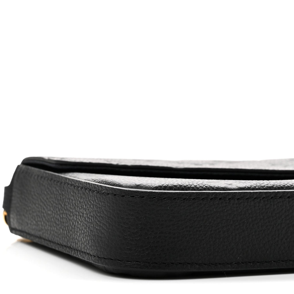 Empreinte Pochette Felicie Chain Wallet Black