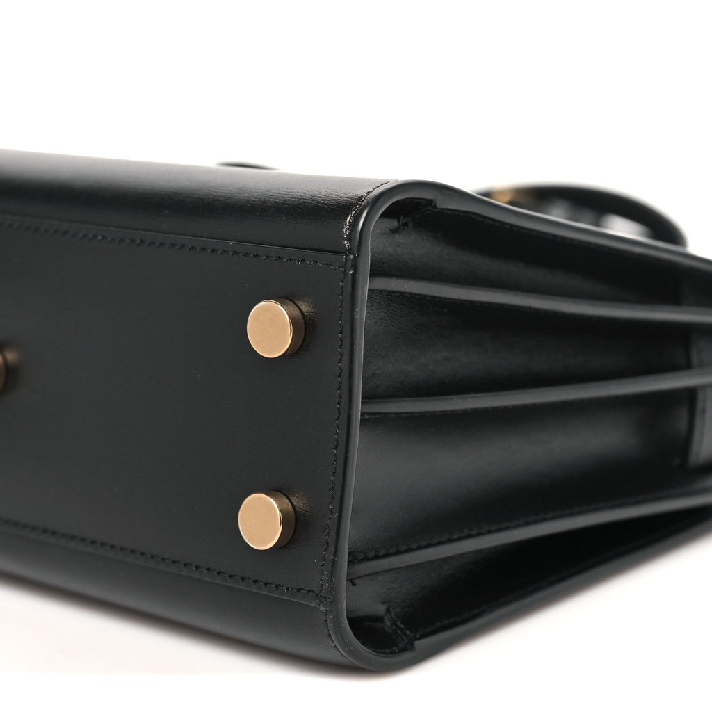 Calfskin Nano Sac De Jour Black