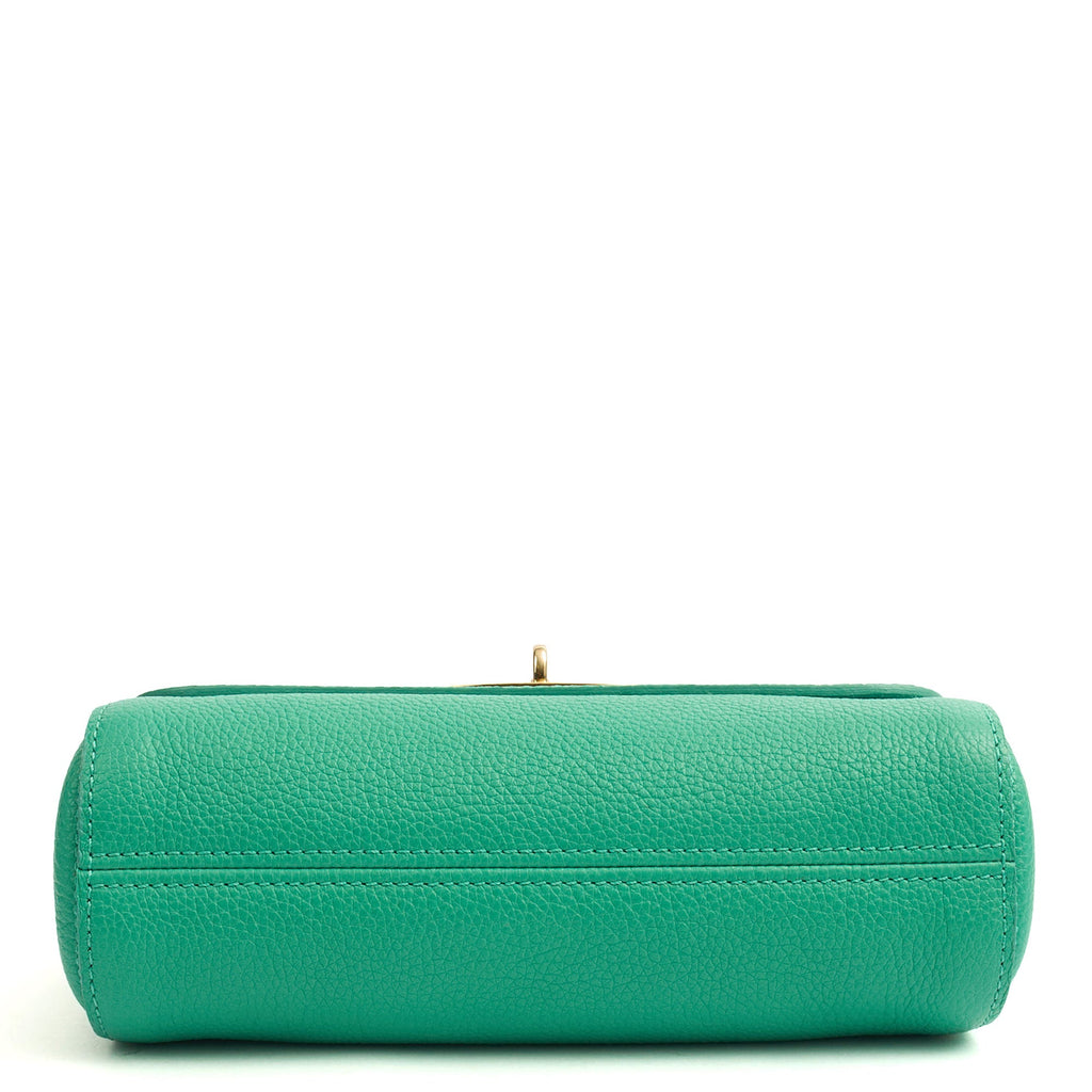 Mulberry Cross Body Lily in Aqua Green, Calfskin Leather