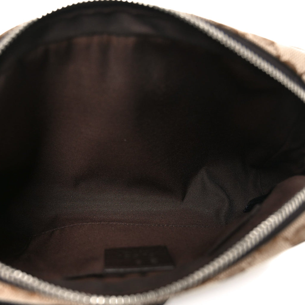 Monogram Belt Bag Dark Brown