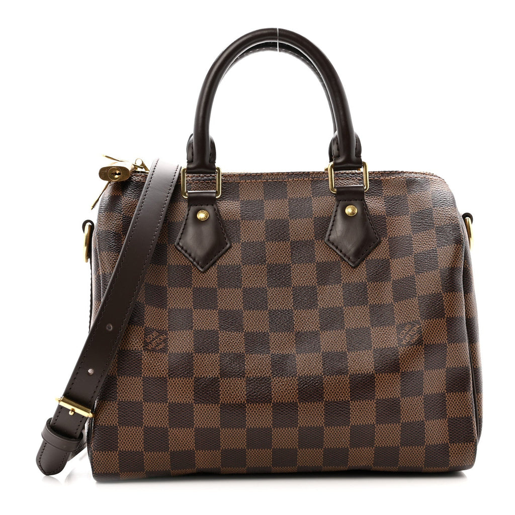 Damier Ebene Speedy Bandouliere 25