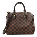 Damier Ebene Speedy Bandouliere 25