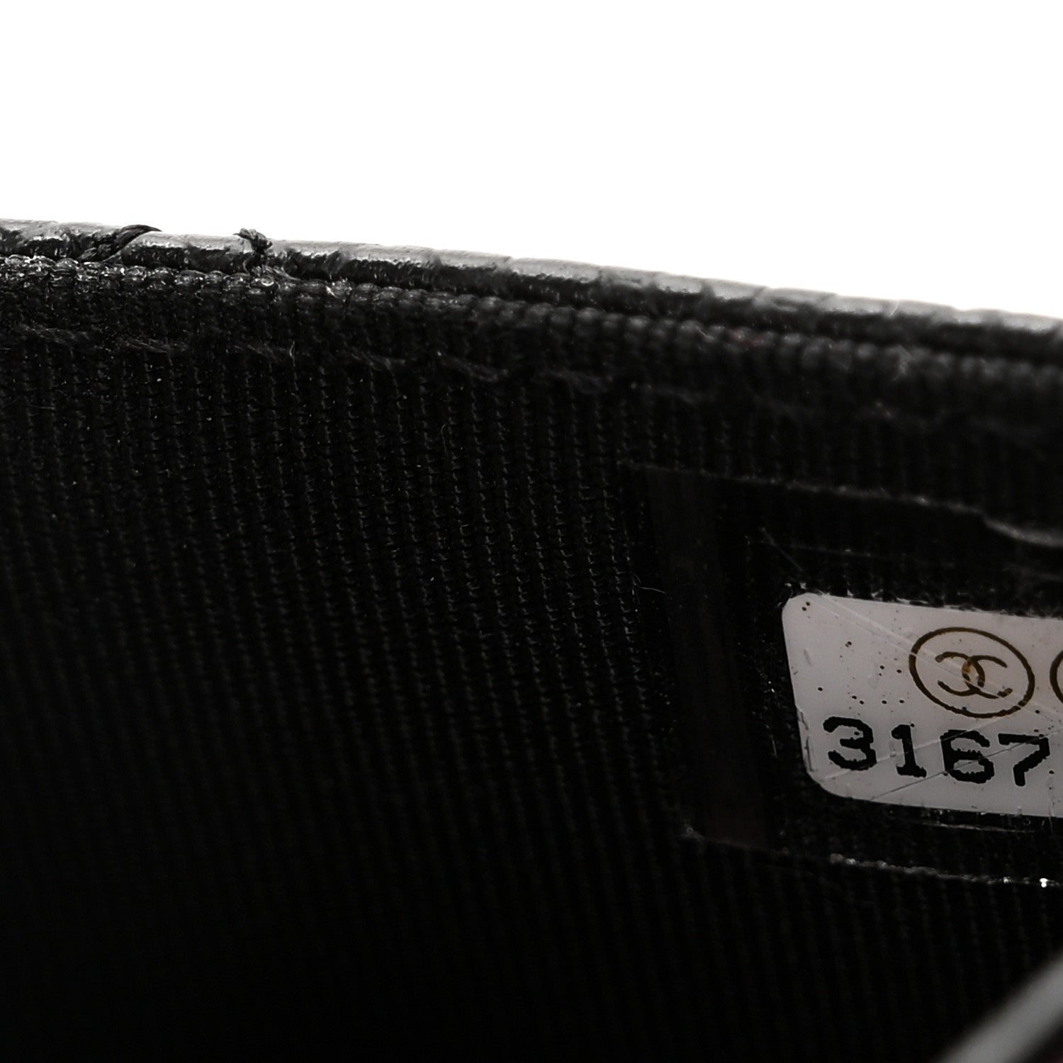 Caviar Quilted Flap  Holder Wallet Black