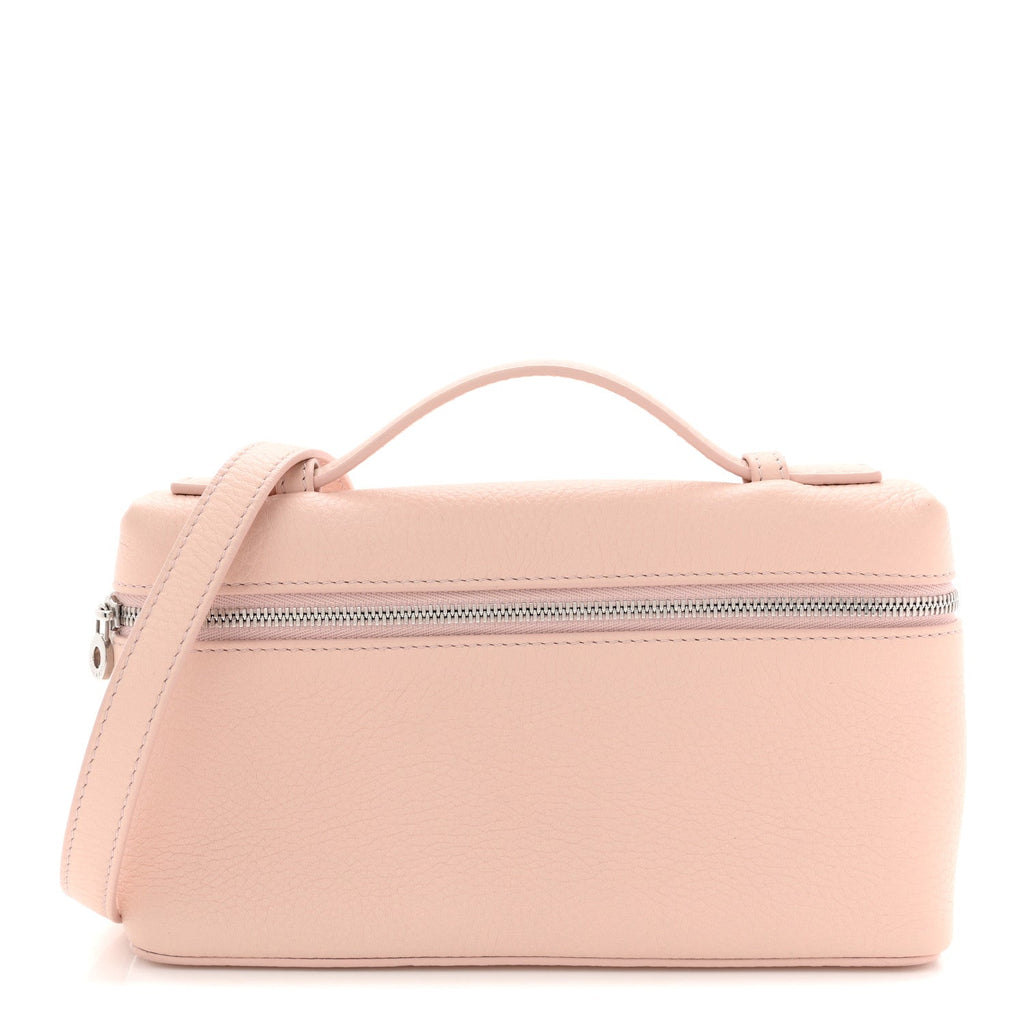 Grained Calfskin L19 Extra Pocket Pouch Candoglia Marble