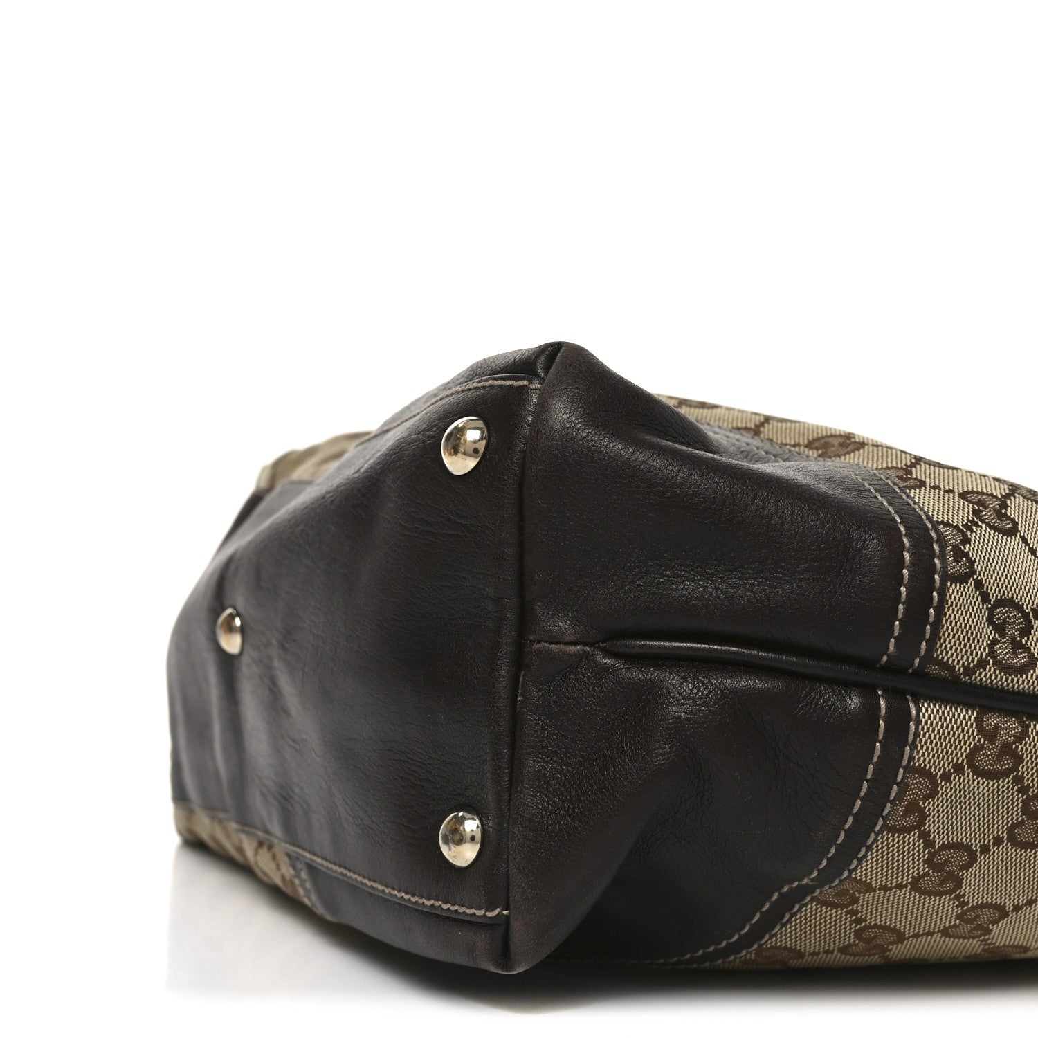 Monogram Medium New Britt Tote Brown