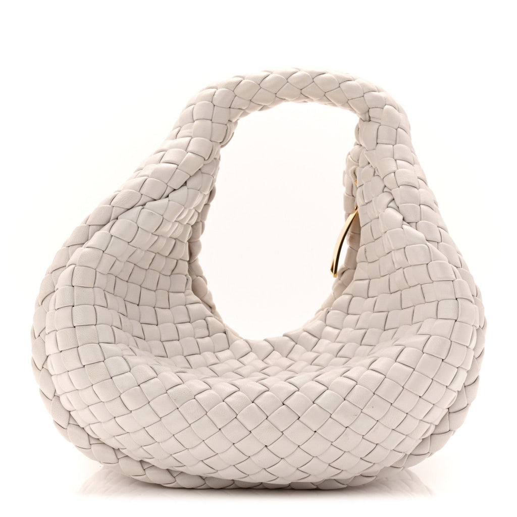Lambskin Intrecciato Padded Mini Jodie Chalk