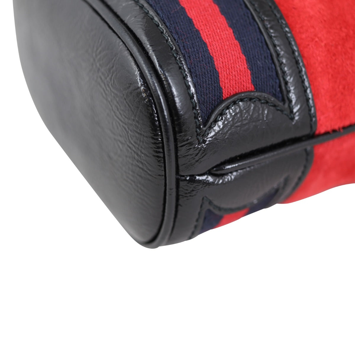 Gucci Ophidia Suede Bucket Bag Mini