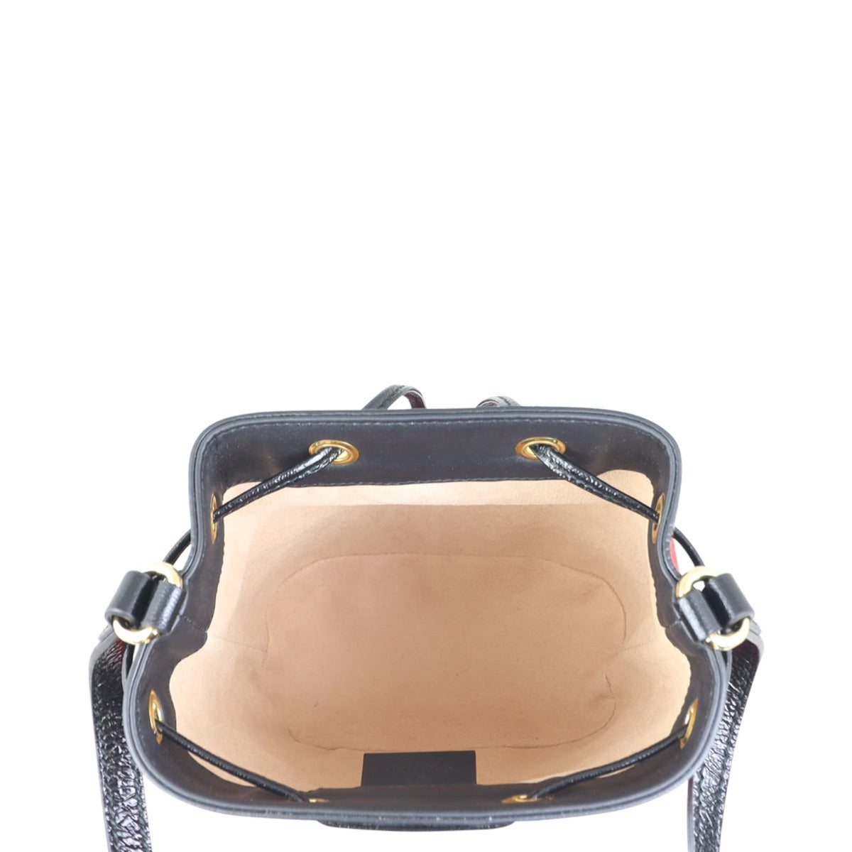 Gucci Ophidia Suede Bucket Bag Mini