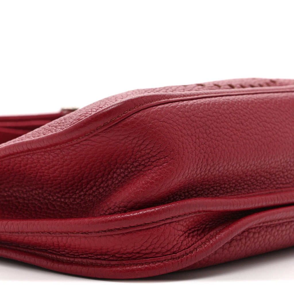 Taurillon Clemence EVELYNE III PM Rouge Grenat
