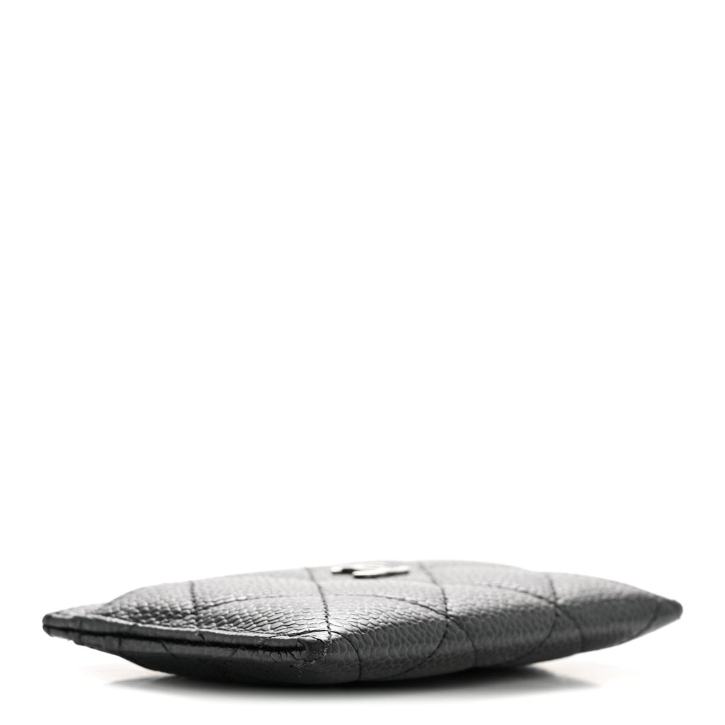 Caviar Quilted  Holder Black