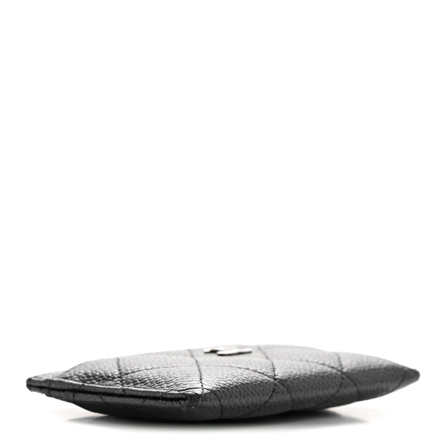 Caviar Quilted  Holder Black