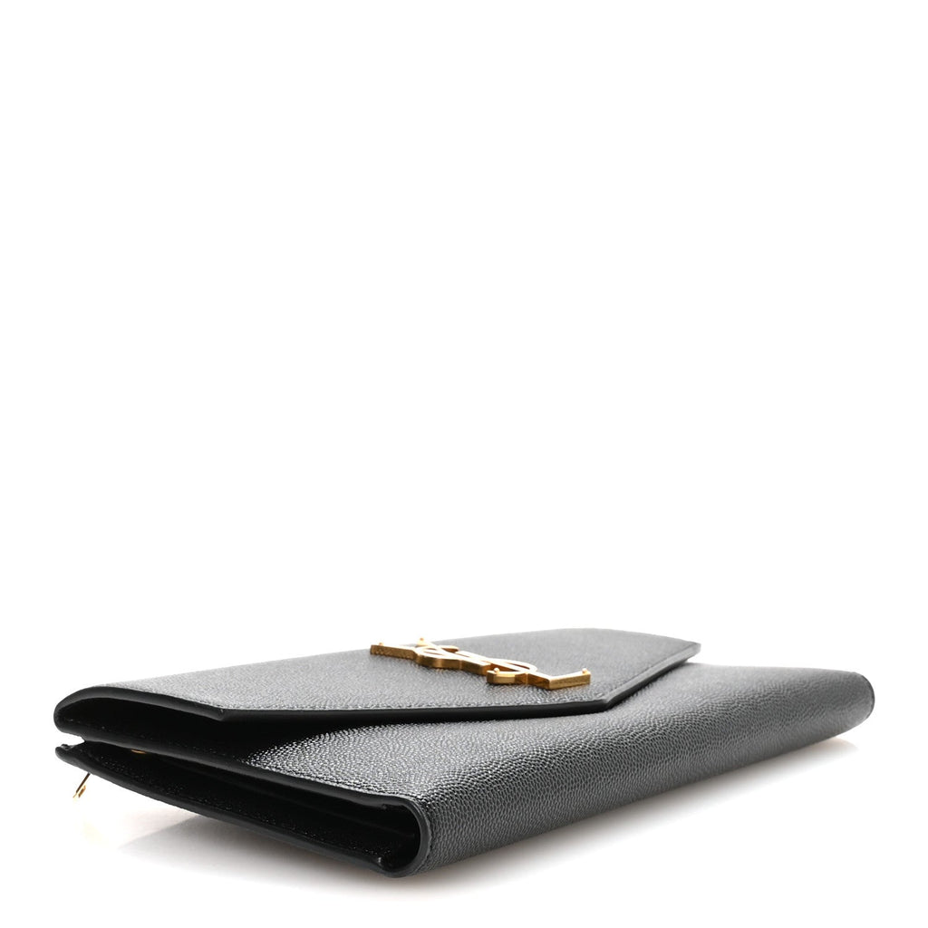 Grain De Poudre Monogram Uptown Wallet Black