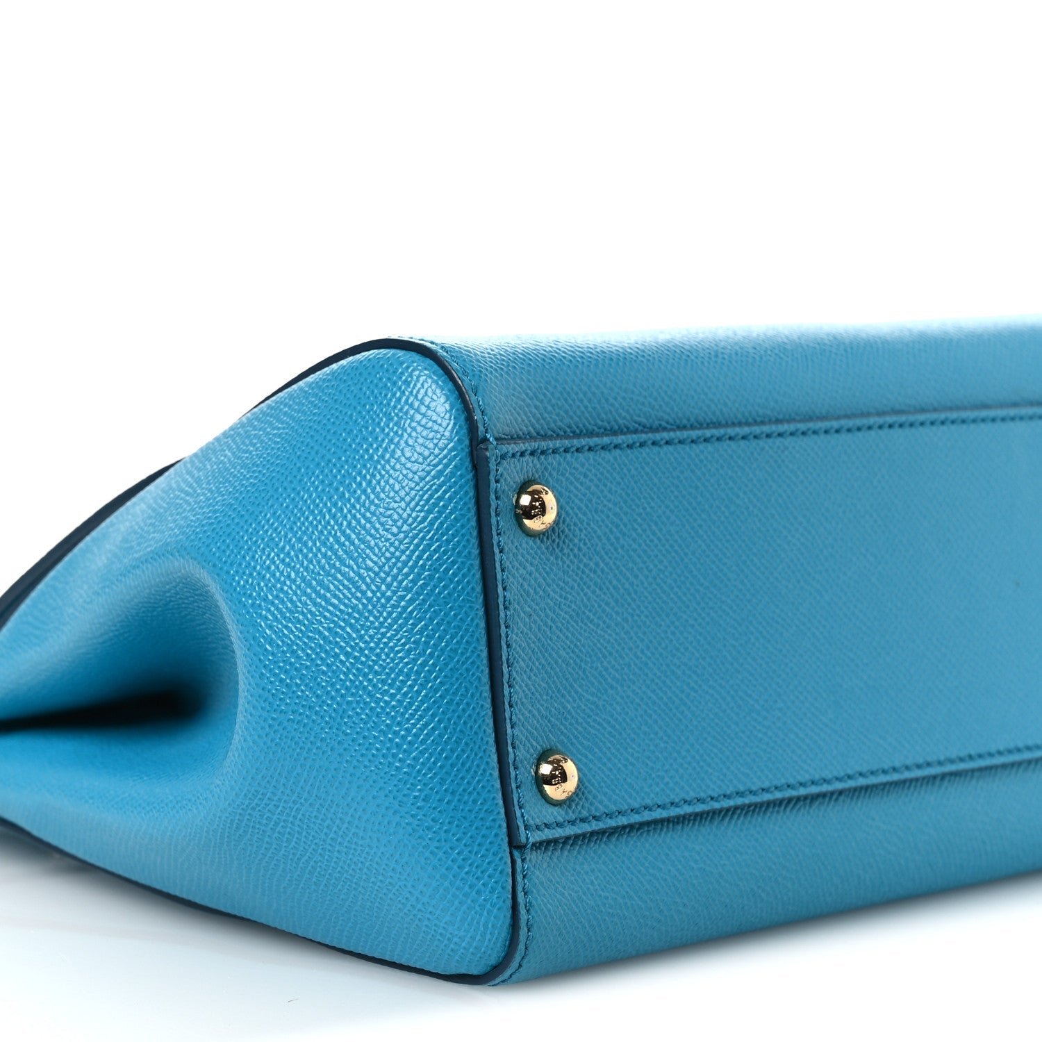 Dauphine Calfskin Medium Miss Sicily Satchel Blue