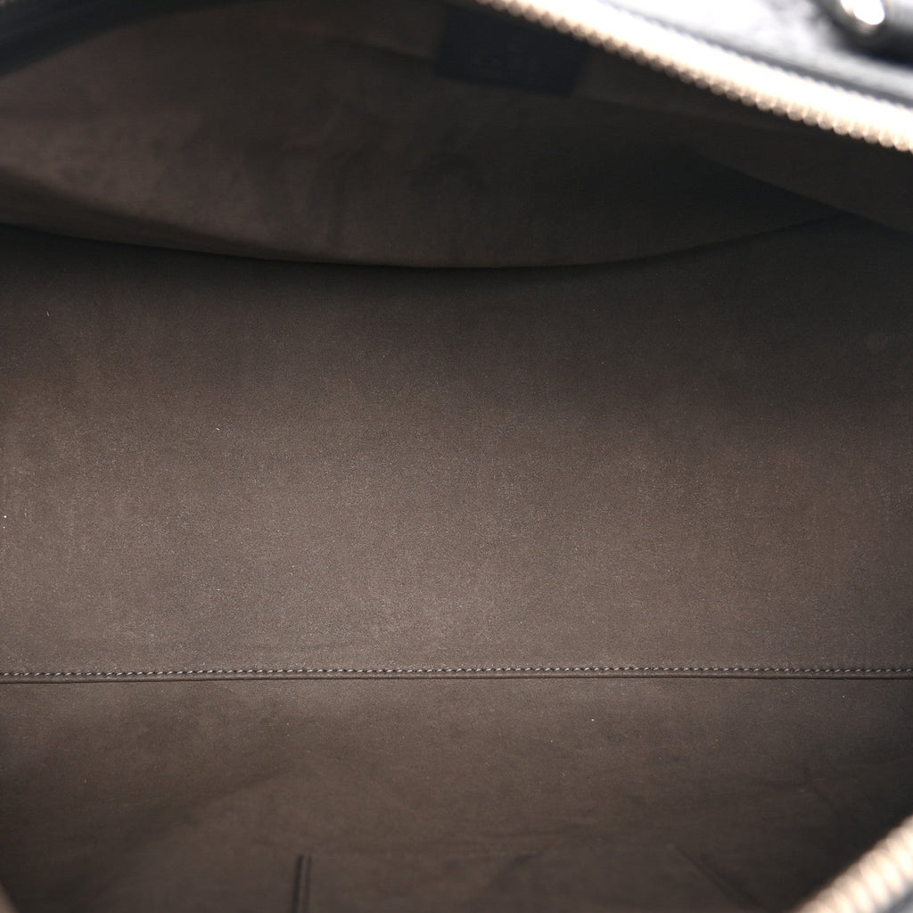 Guccissima Signature Medium Duffle Black