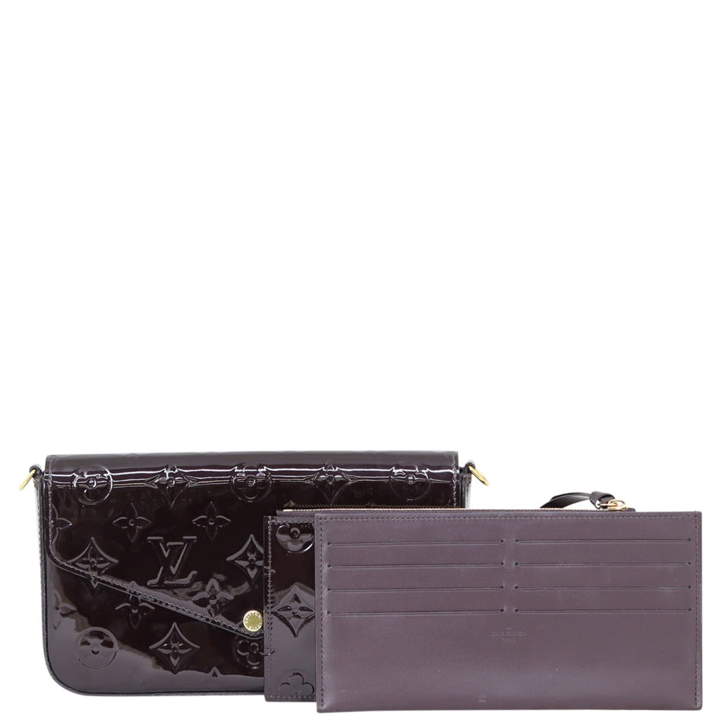 Louis Vuitton Pochette Felicie Monogram Vernis
