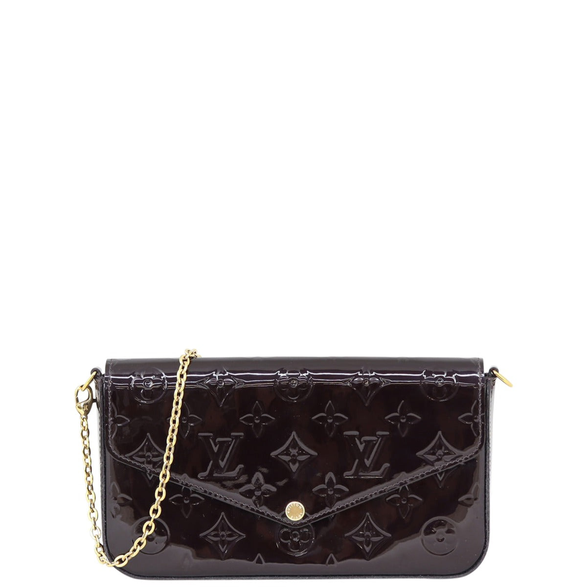 Louis Vuitton Pochette Felicie Monogram Vernis