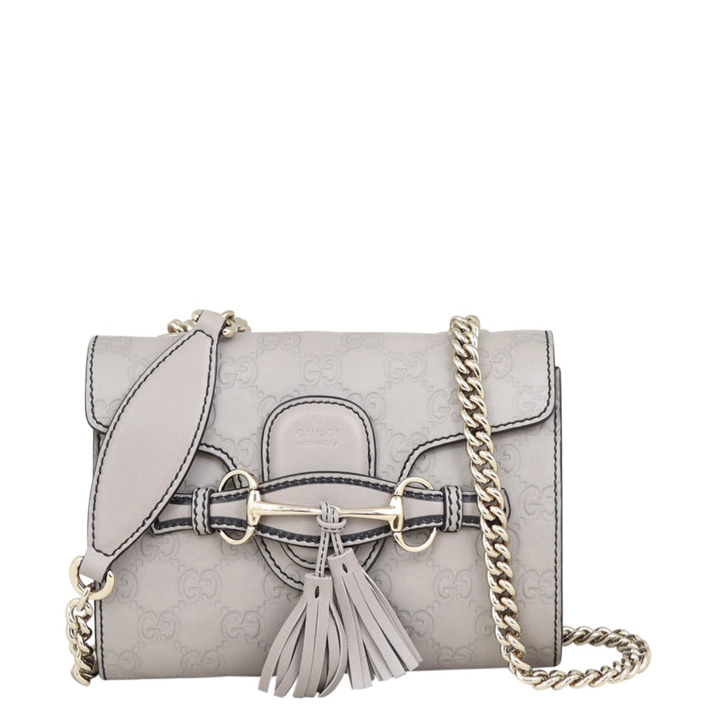 Gucci Emily Guccissima Mini Chain Shoulder bag