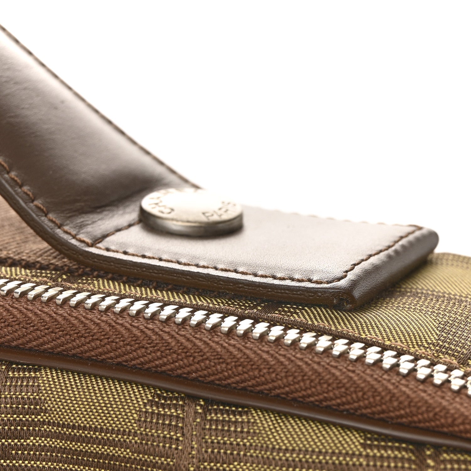Nylon Travel Laptop Briefcase Khaki