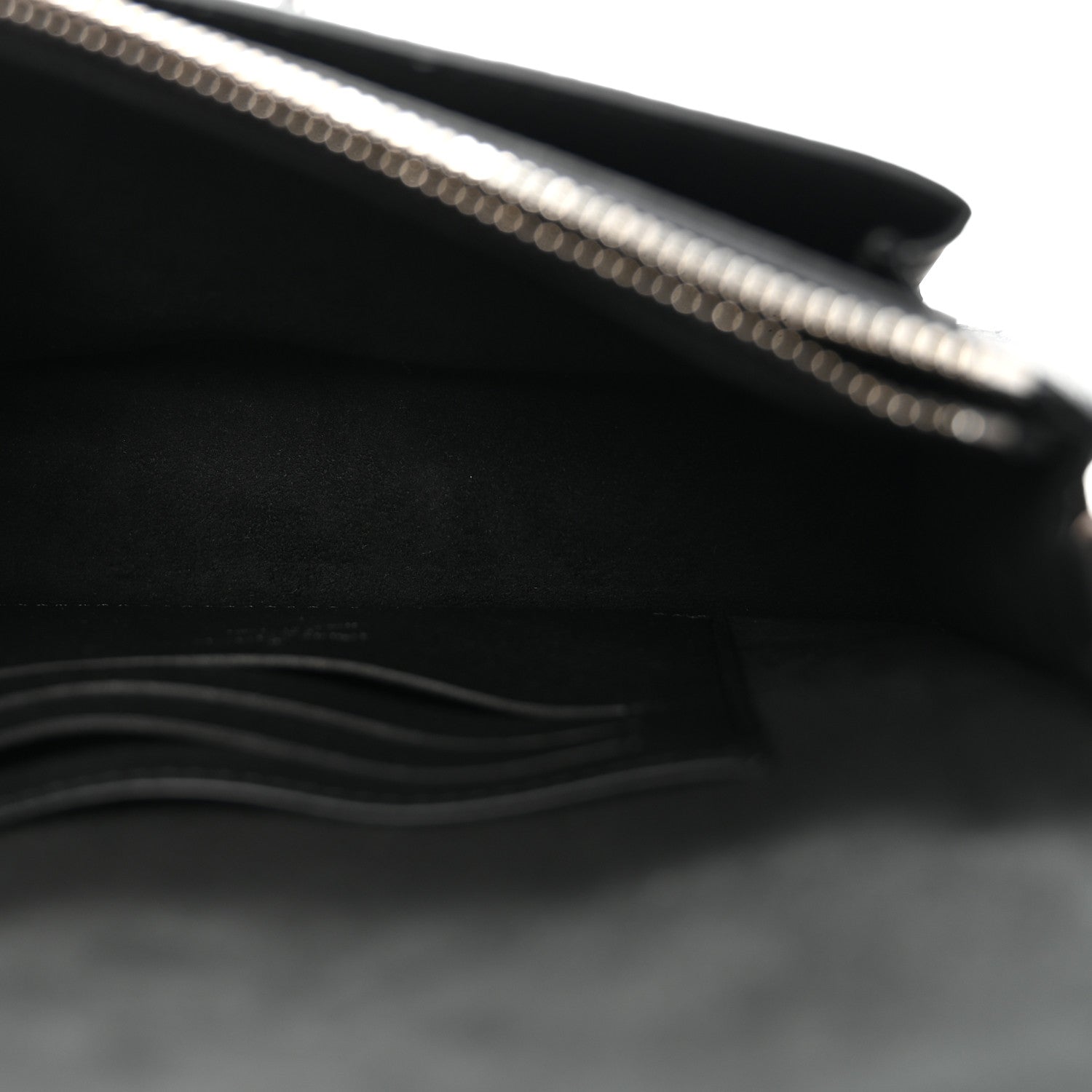 Soft Calfskin My Lockme Chain Pochette Black