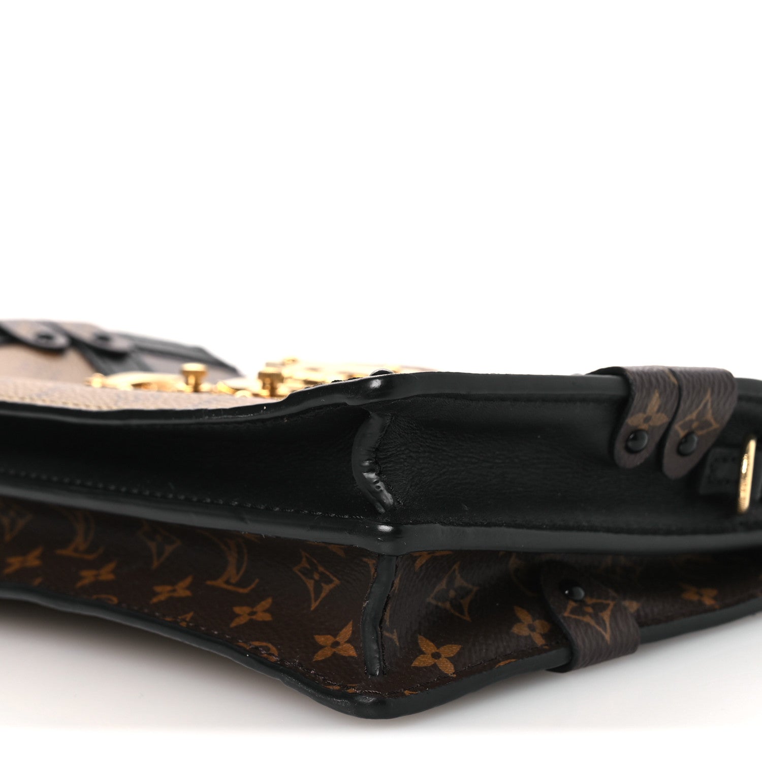 Reverse Monogram Trunk Clutch
