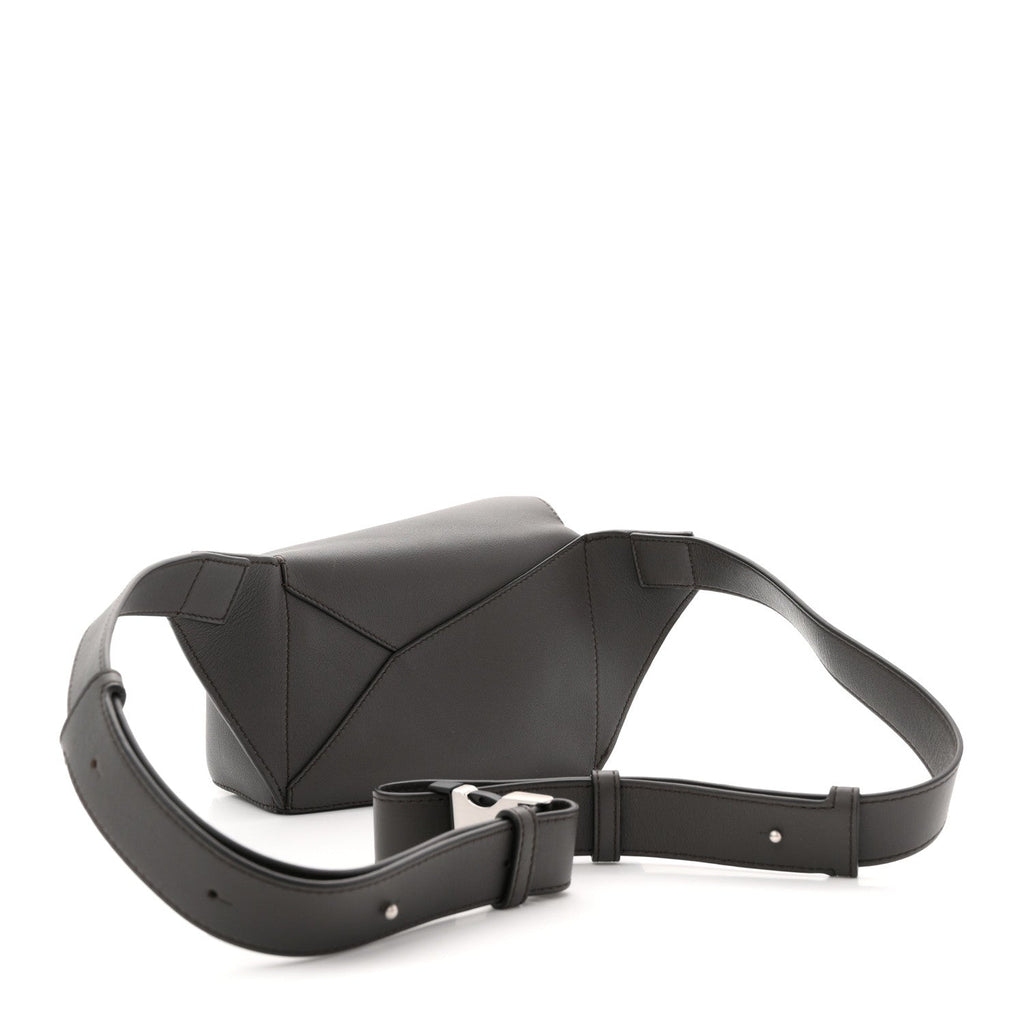 Calfskin Mini Puzzle Bumbag Dark Grey
