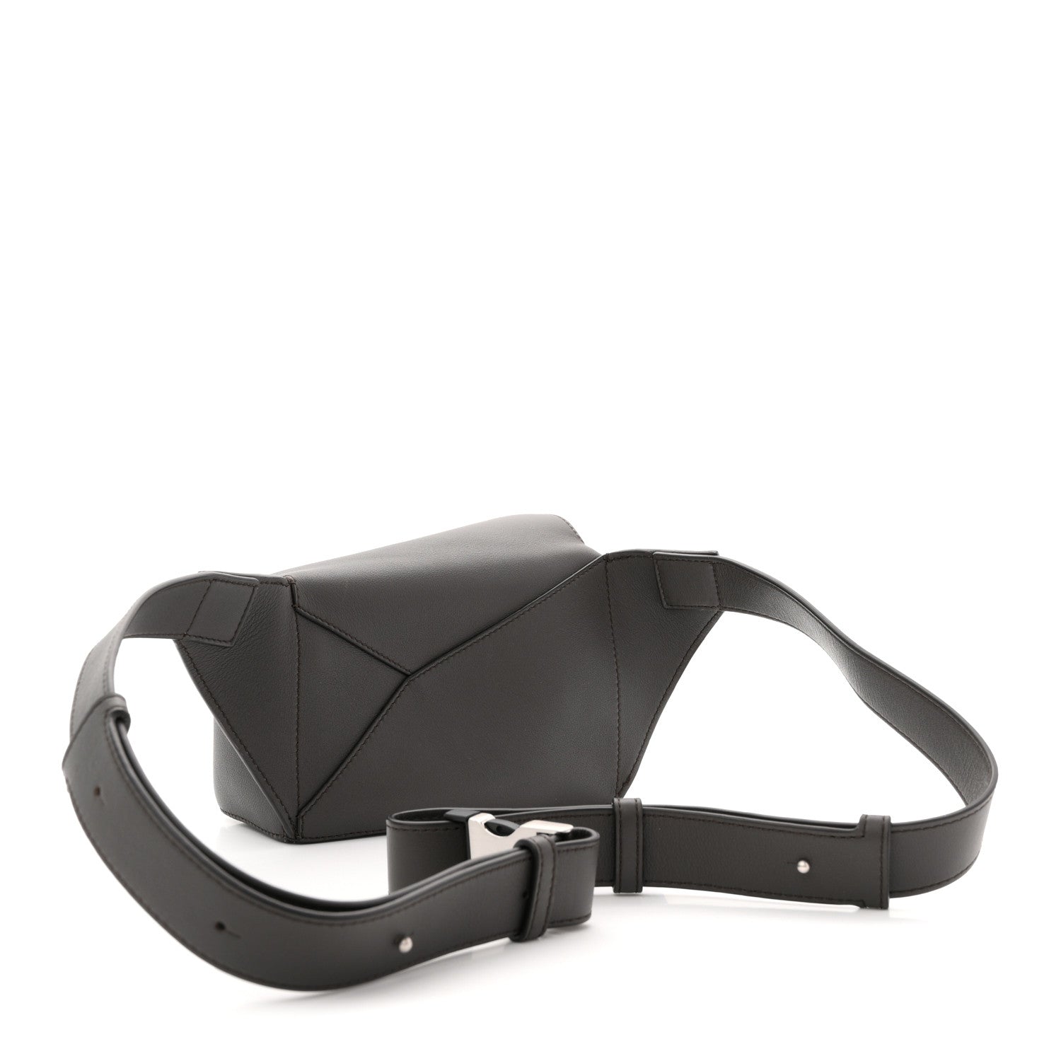 Calfskin Mini Puzzle Bumbag Dark Grey