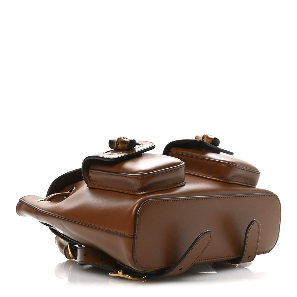 Calfskin Bamboo Backpack Cuir