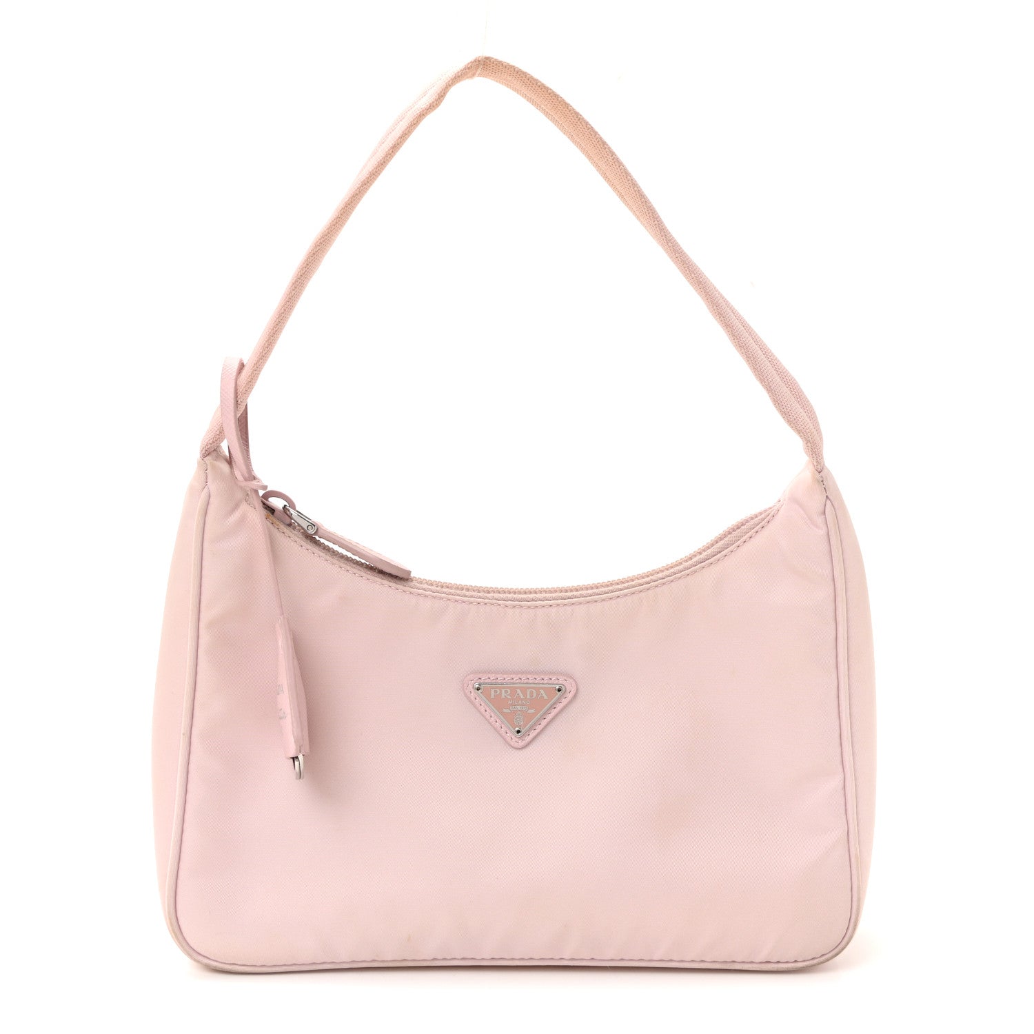 Tessuto Nylon Saffiano Re-Edition 2000 Bag Alabastro