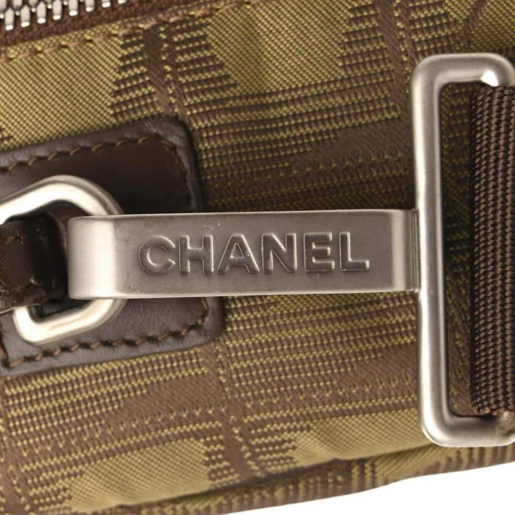 Nylon Travel Laptop Briefcase Khaki