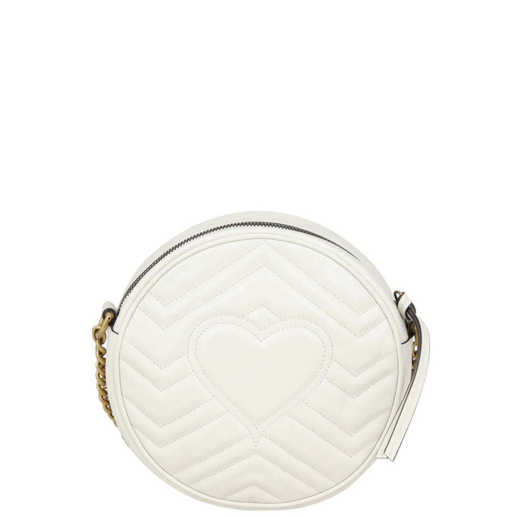 Gucci GG Marmont Round Chain Shoulder Bag