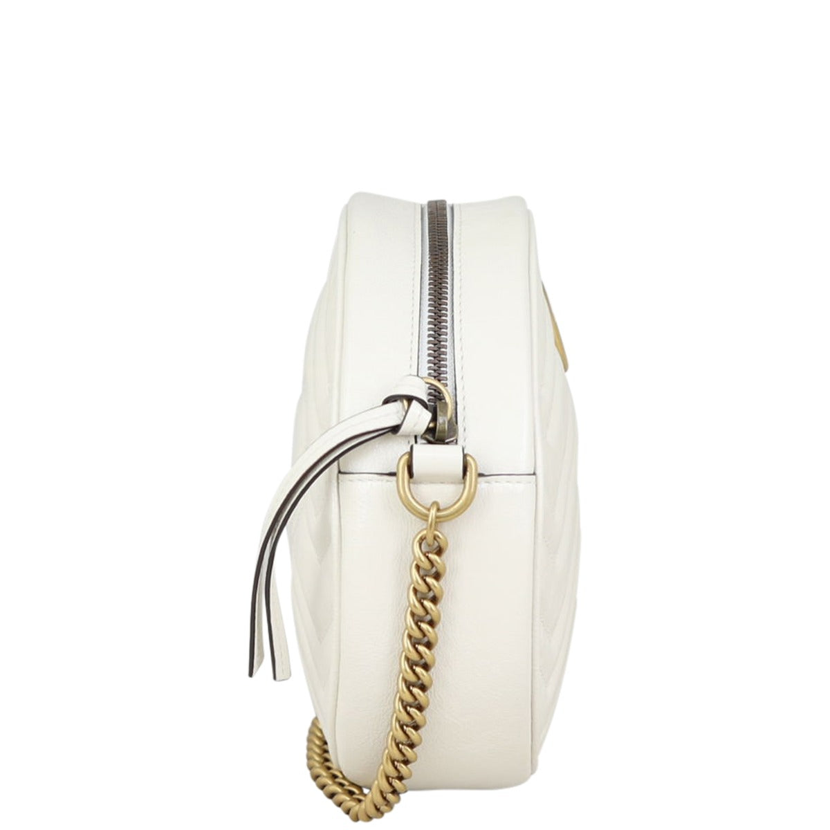 Gucci GG Marmont Round Chain Shoulder Bag