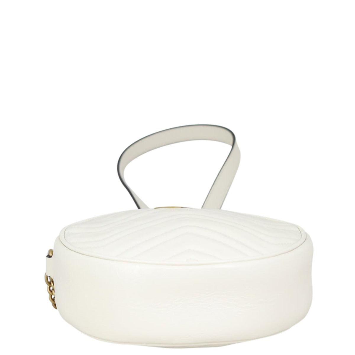 Gucci GG Marmont Round Chain Shoulder Bag