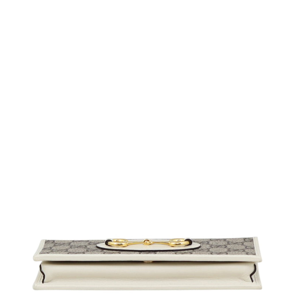 Gucci GG Supreme Horsebit 1955 Chain Wallet