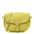 Box Calfskin Medium Bobby Flap Lime