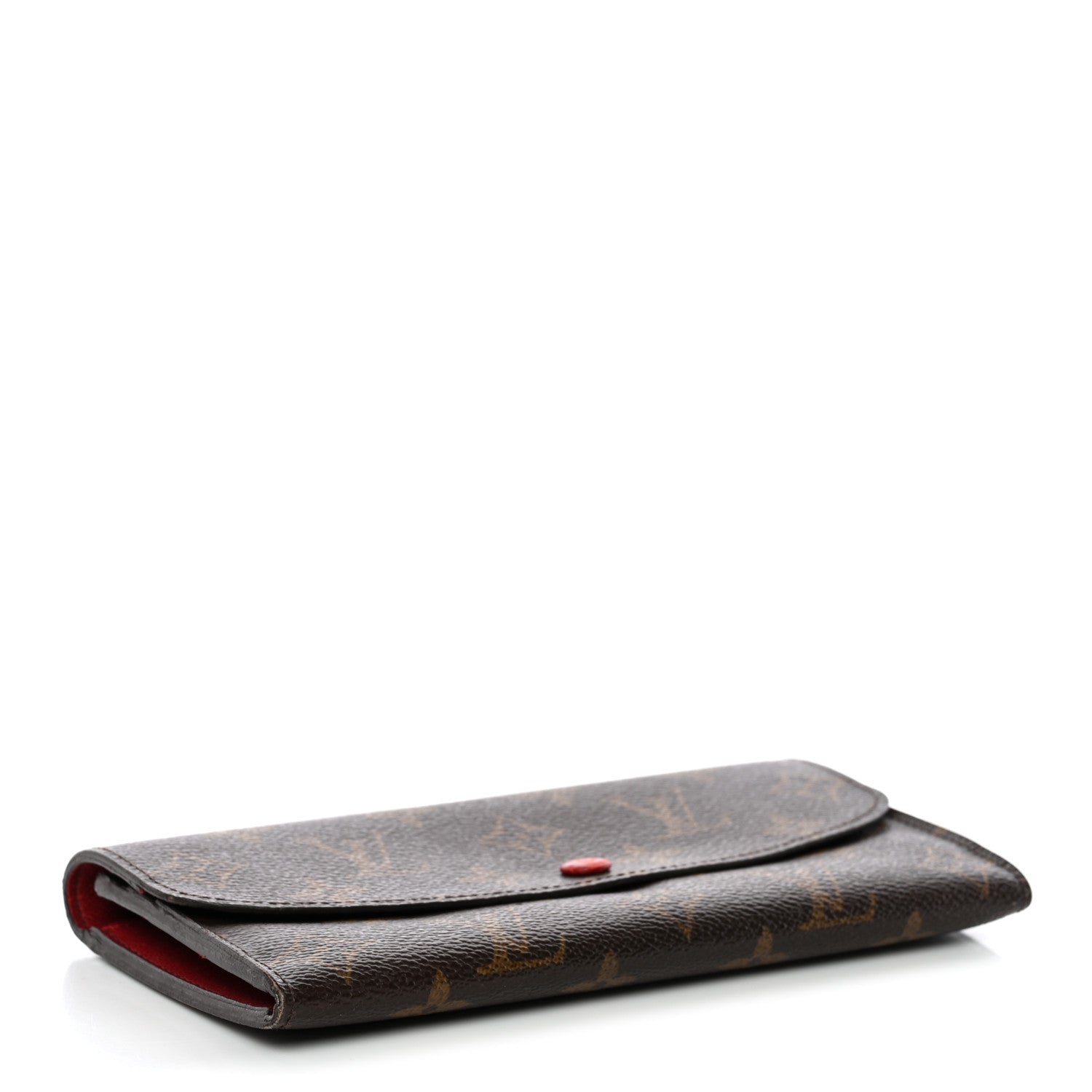 Monogram Emilie Wallet Red