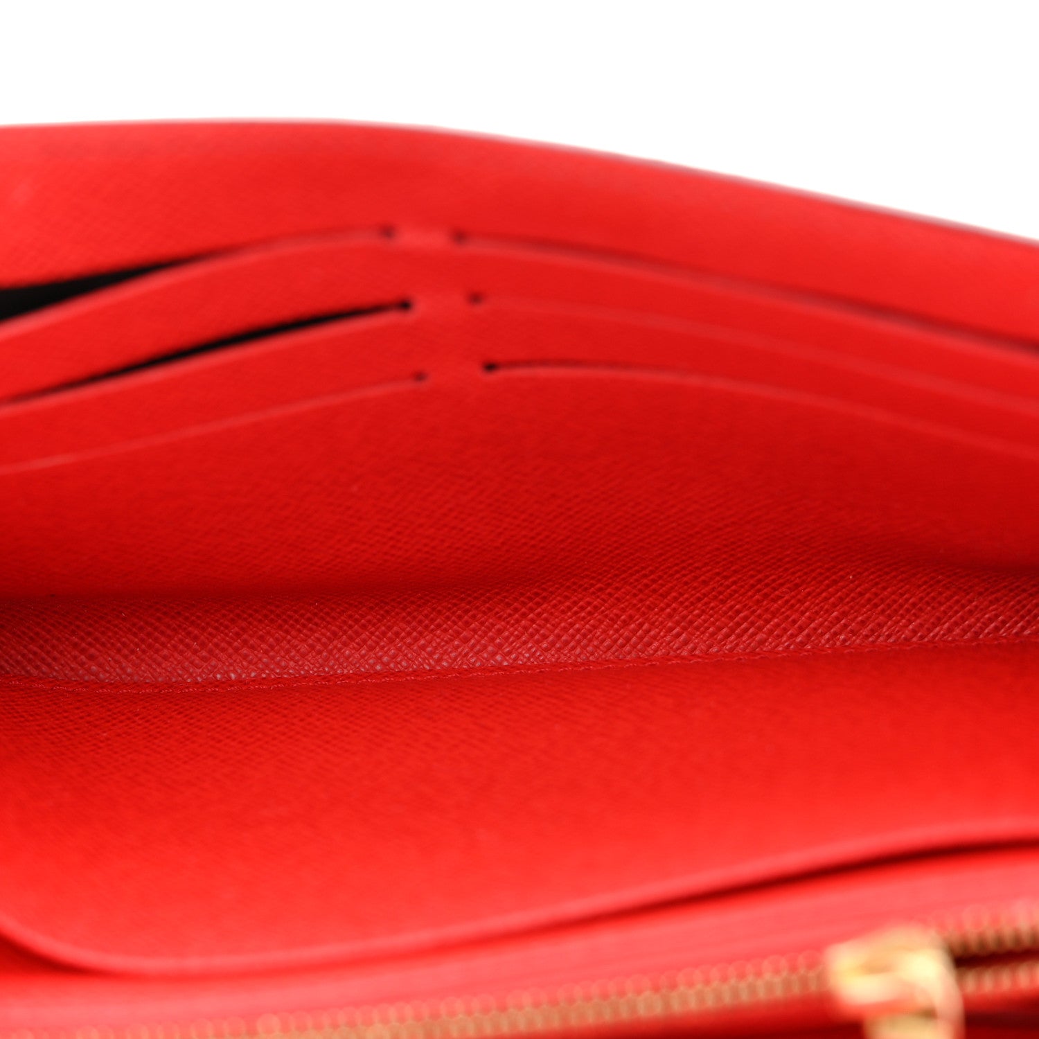 Monogram Sarah Wallet NM Coquelicot