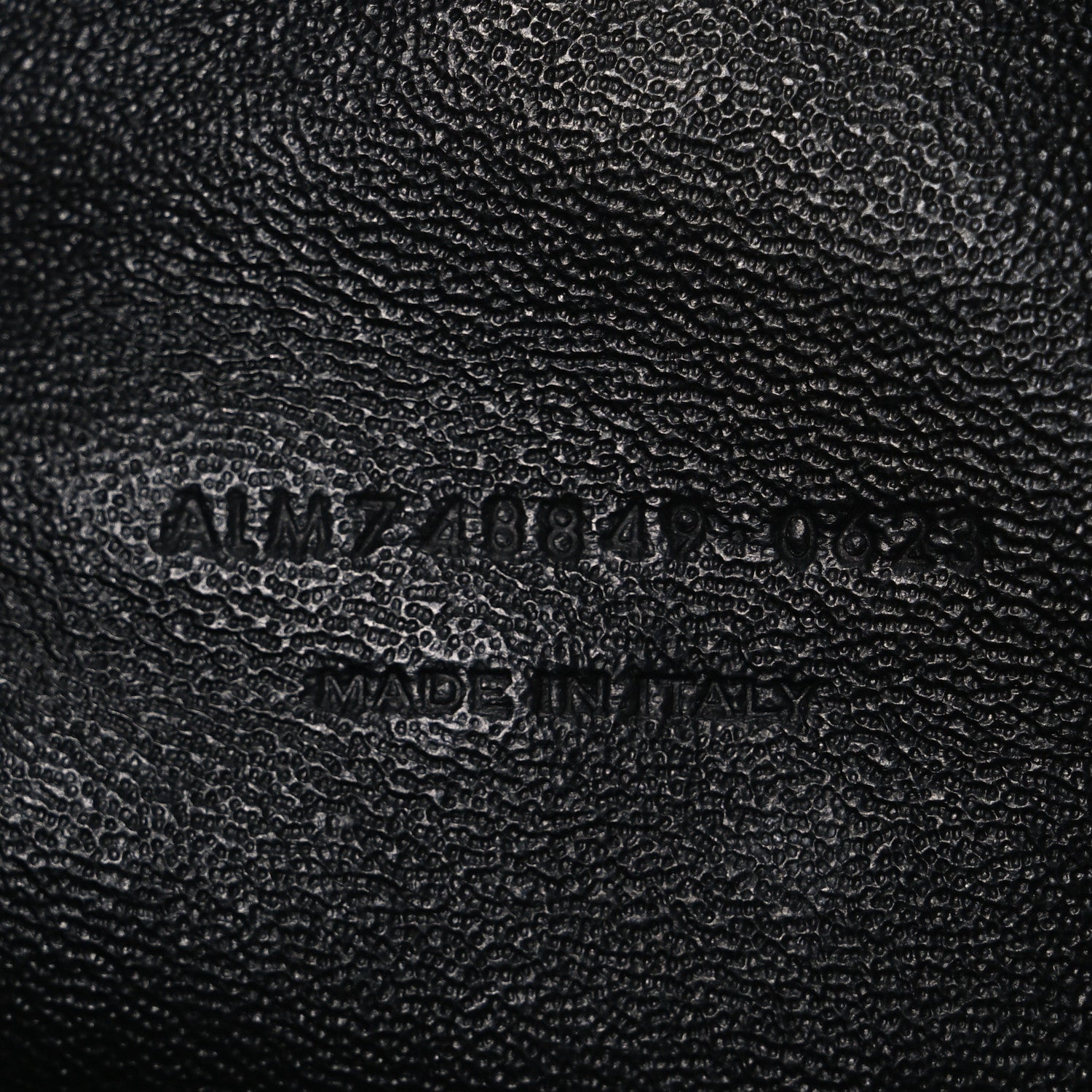 Calfskin Matelasse Monochrome Monogram Mini Lou Camera Bag Black