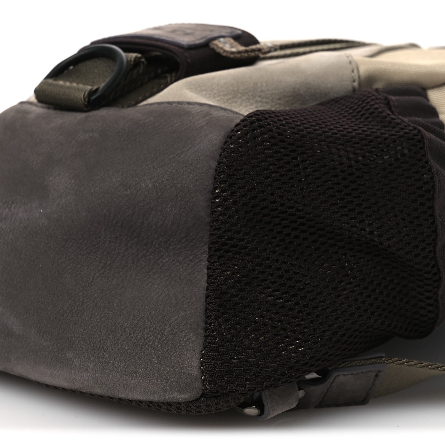 Nylon Nubuck G-Trail Small Sling Bag Taupe Anthracite Sand