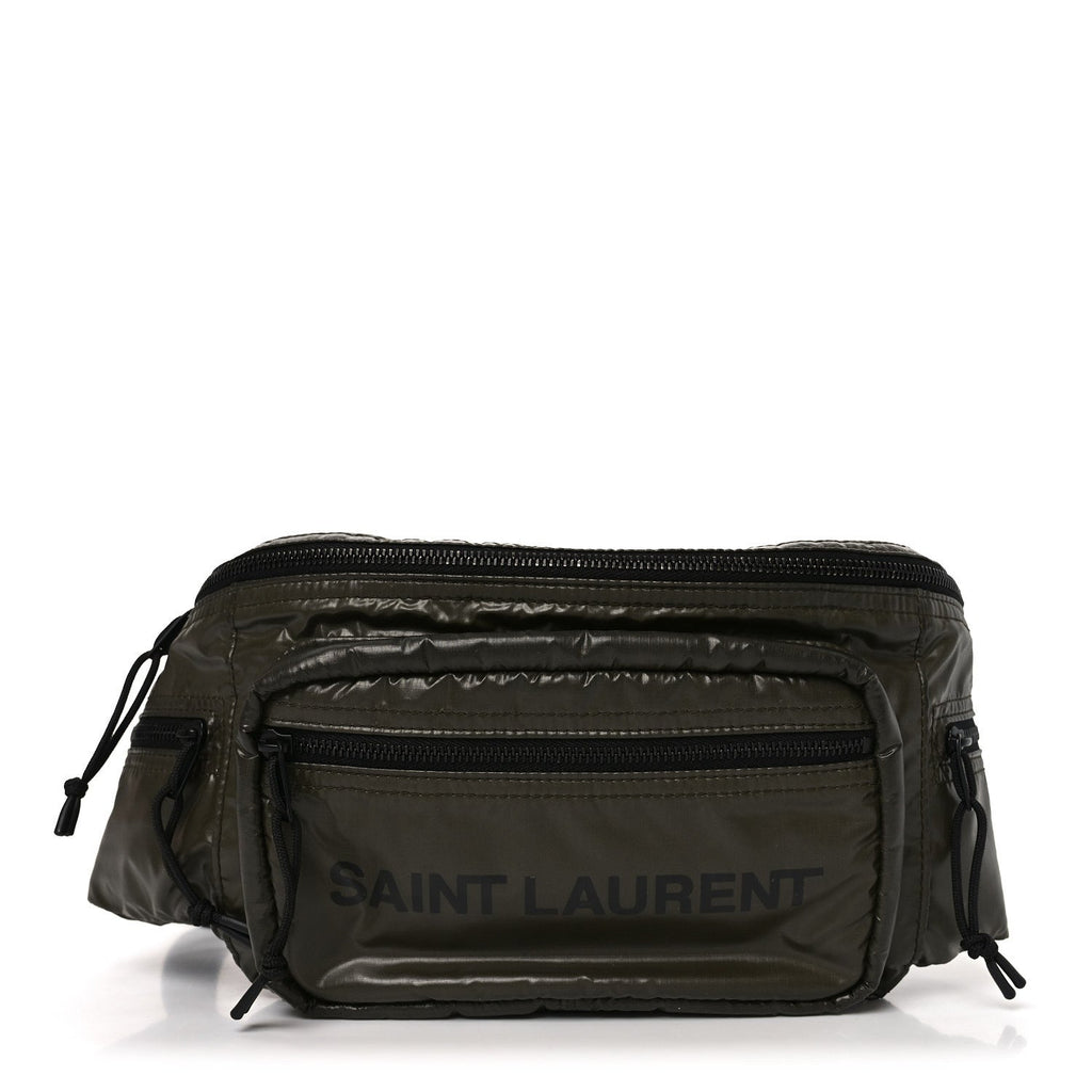 Nylon Logo Nuxx Body Belt Bag Green