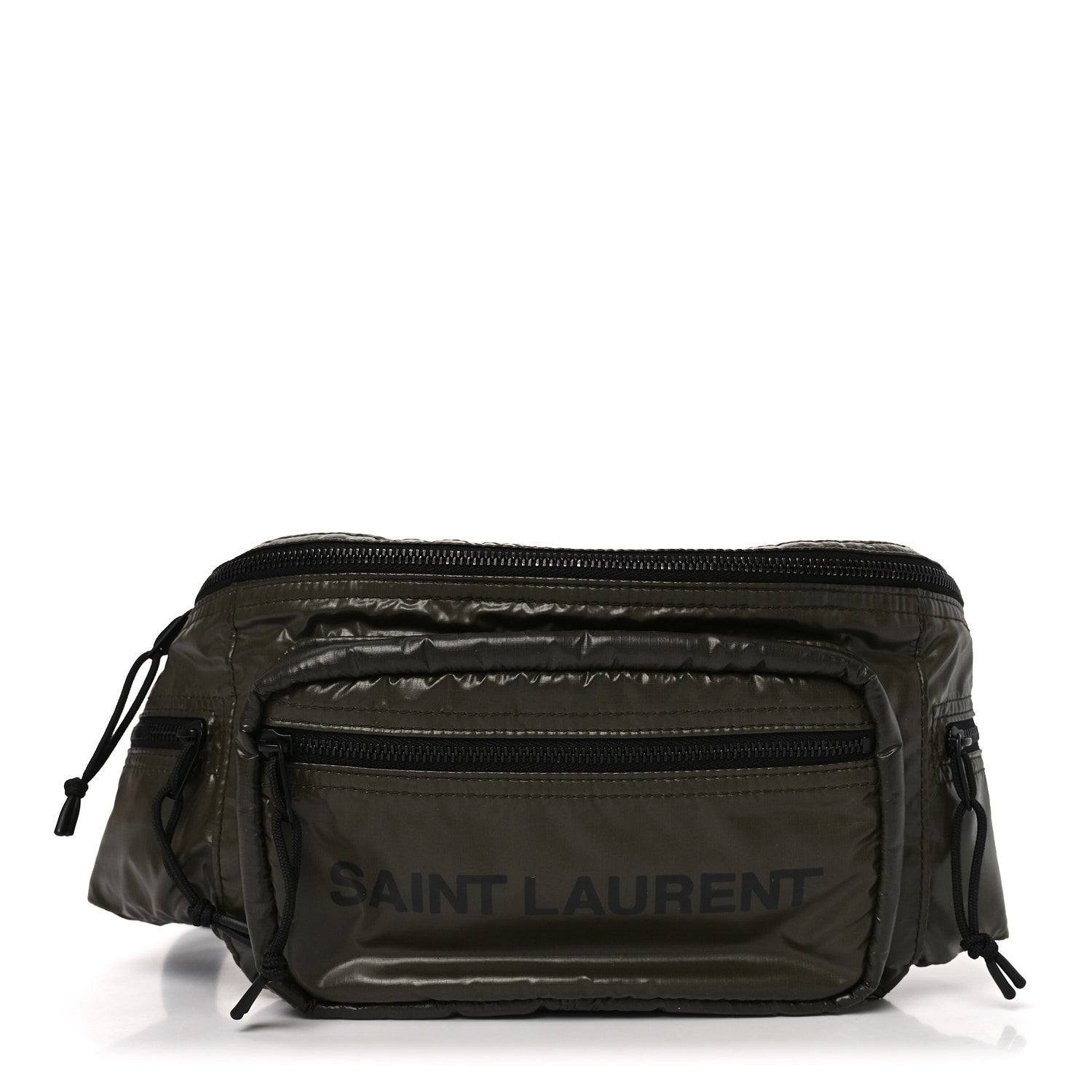 Nylon Logo Nuxx Body Belt Bag Green