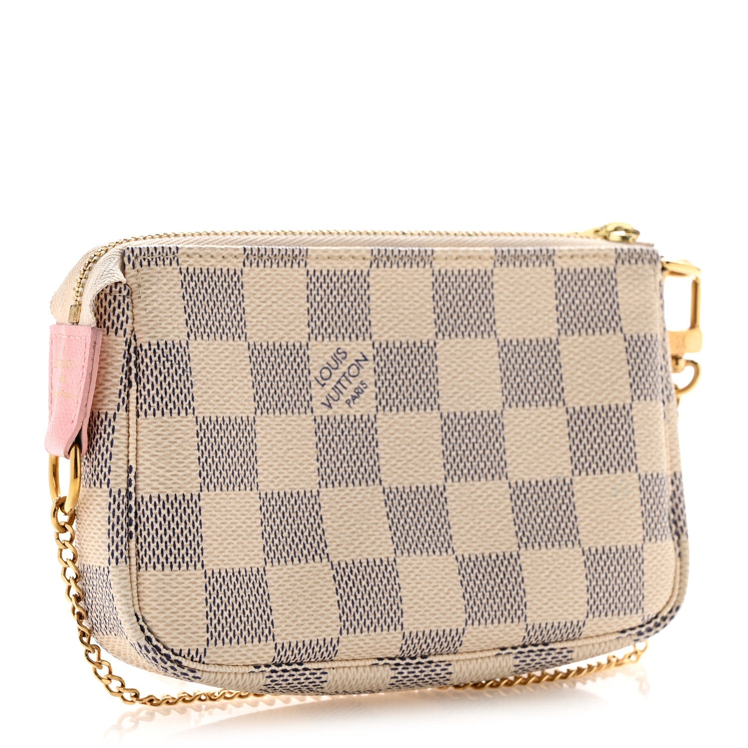Damier Azur 2018 Christmas Animation Mini Pochette Accessories