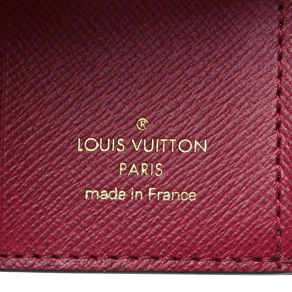 Monogram Zoe Wallet Fuchsia