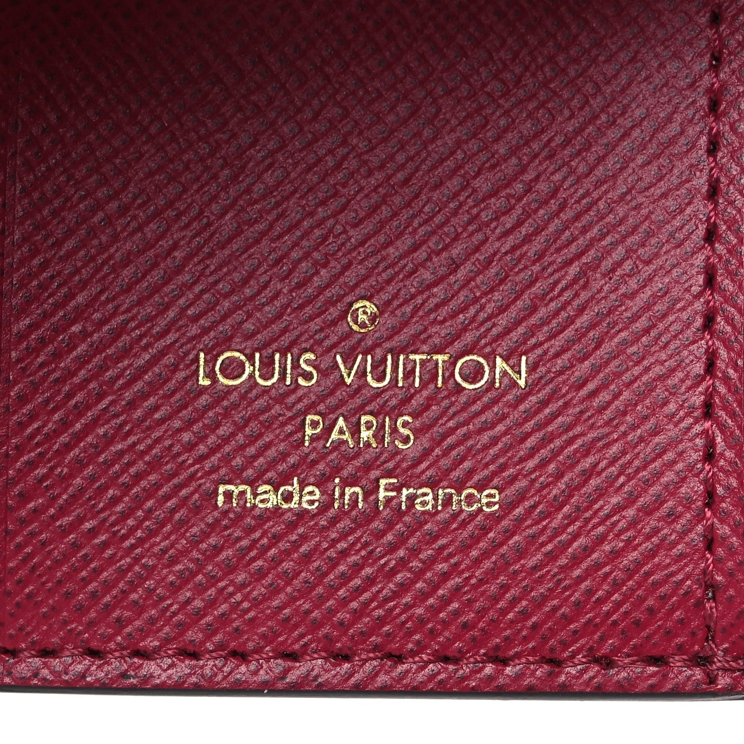 Monogram Zoe Wallet Fuchsia