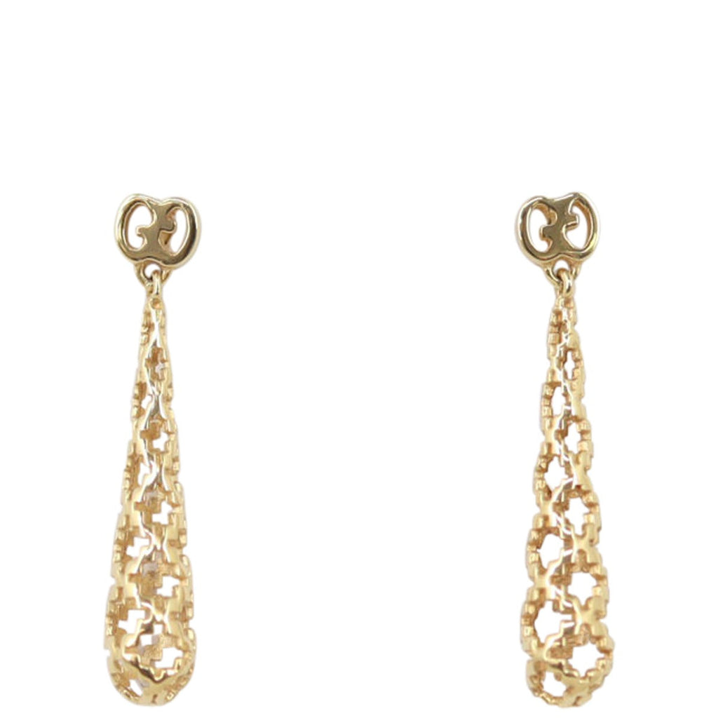 Gucci Diamantissima 18K Gold Small Drop Earrings