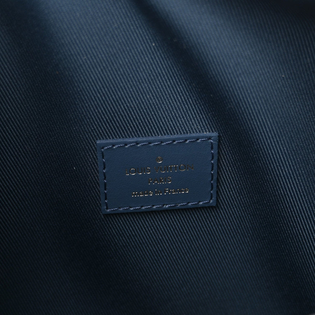 Denim Monogram Soft Trunk Navy