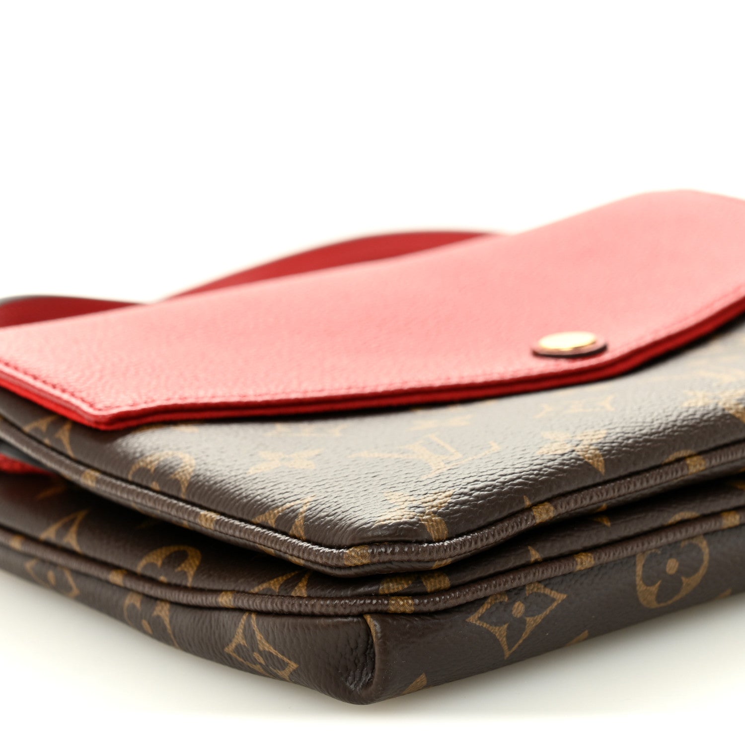 Monogram Twice Pochette Cherry