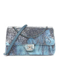 Sequin Large Waterfall Flap Light Blue