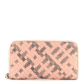 Nappa Intrecciato Ayers Zip Around Wallet Flamingo