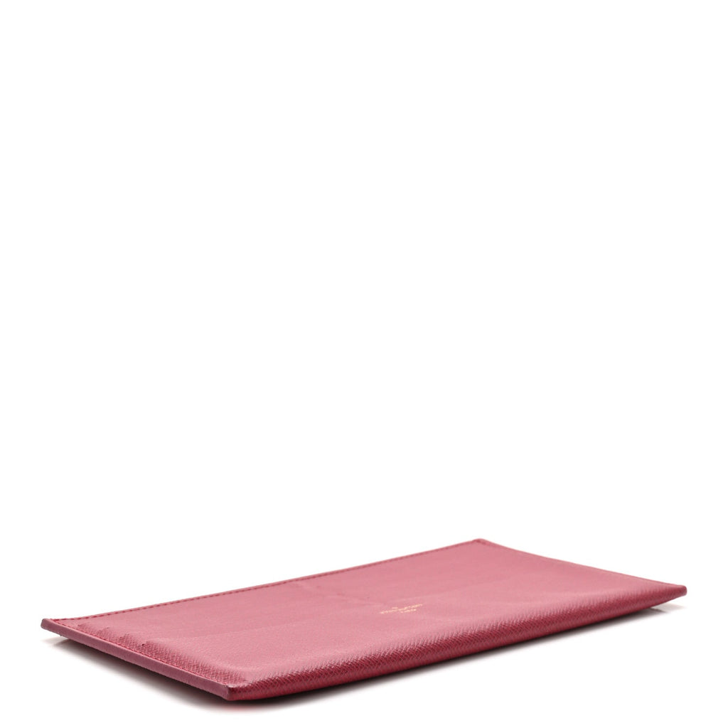 Calfskin Pochette Felicie  Holder Insert Fuchsia