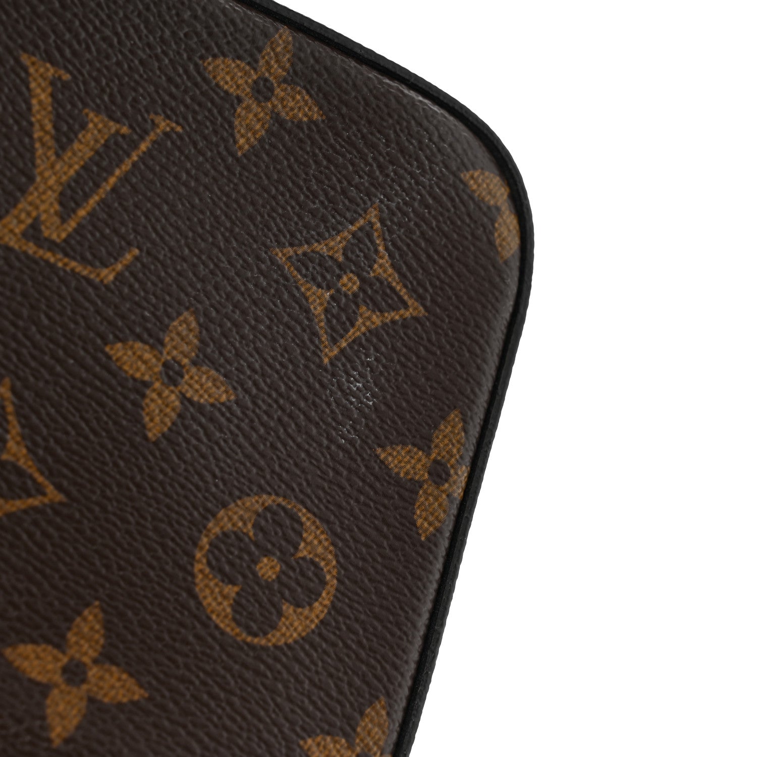 Monogram Pochette Felicie Chain Wallet Fuchsia